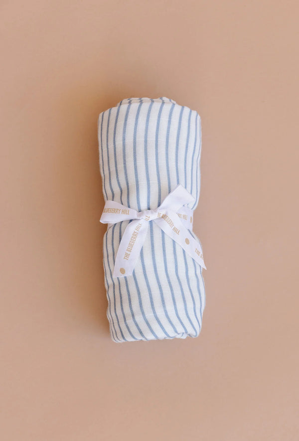 The Blueberry Hill Organic Muslin Swaddle