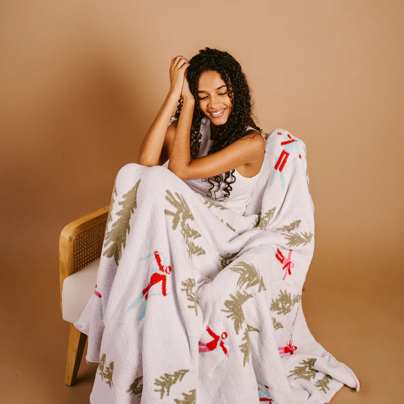 The Darling Effect Cozy Dreams Luxe Blanket-Aprés Ski