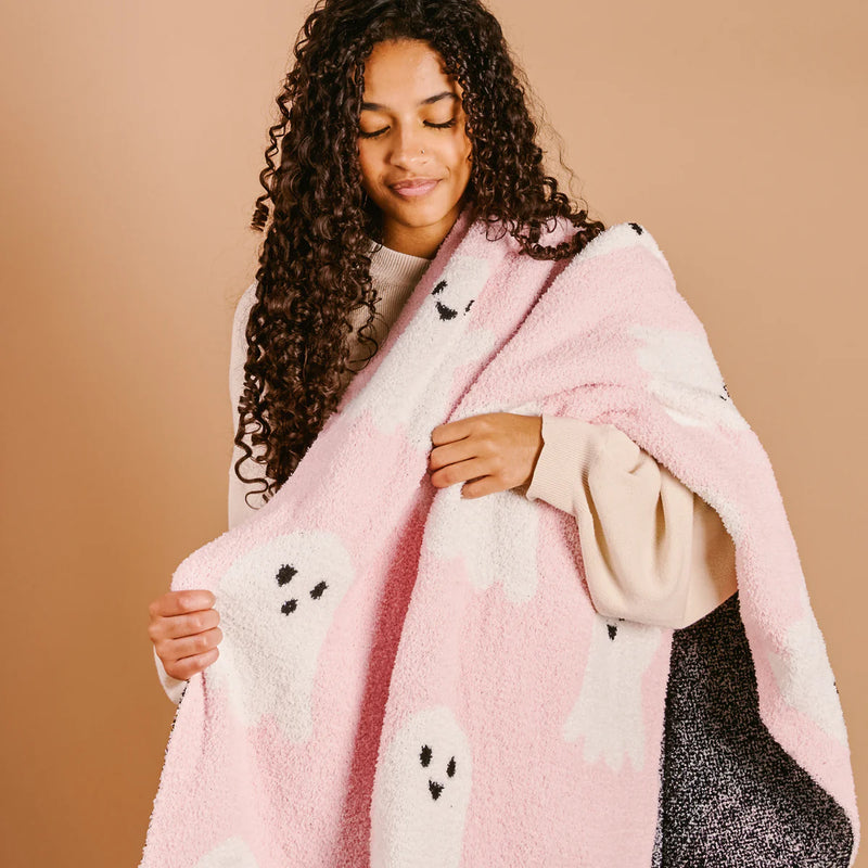 The Darling Effect Cozy Dreams Luxe Blanket-Boo Crew