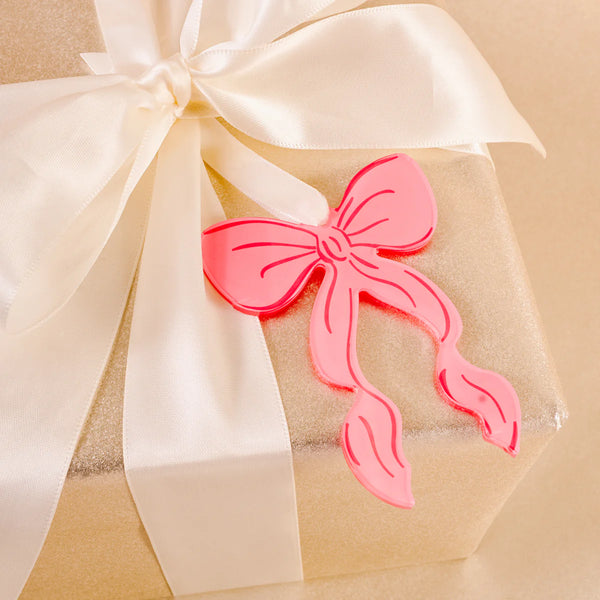 The Darling Effect Holiday Tree Ornament-Lovely Bow