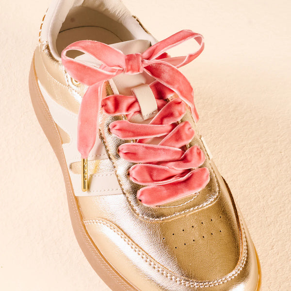 The Darling Effect Step It Up Shoelaces-Velvet Rose