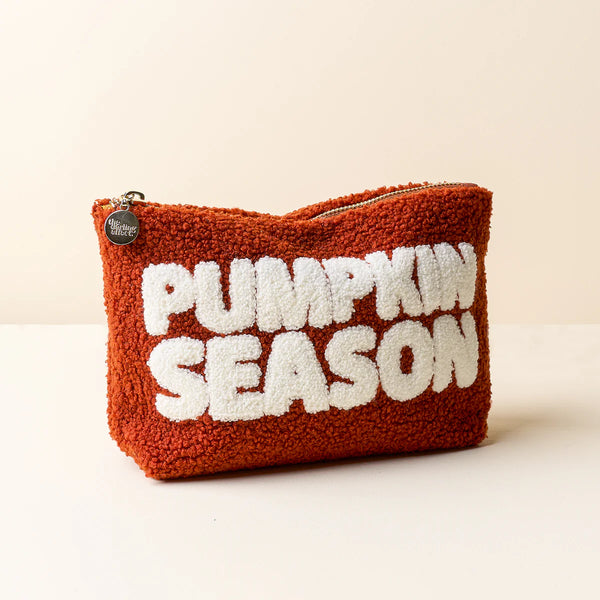 The Darling Effect Teddy Pouch-Pumpkin Season