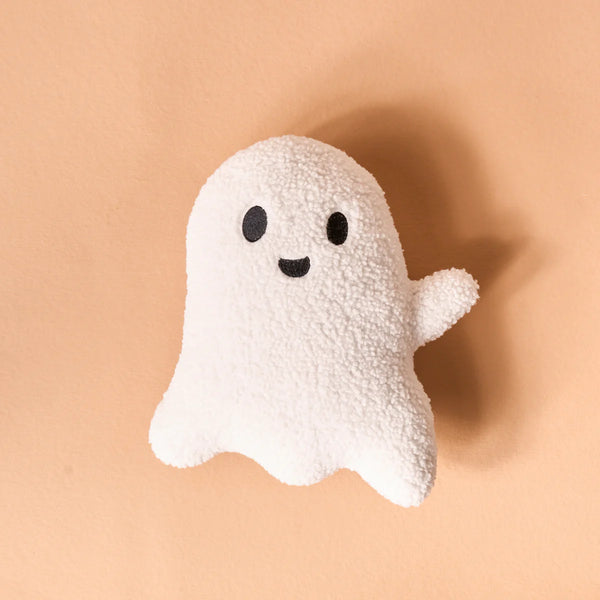 The Darling Effect Throw Pillow-Ghost