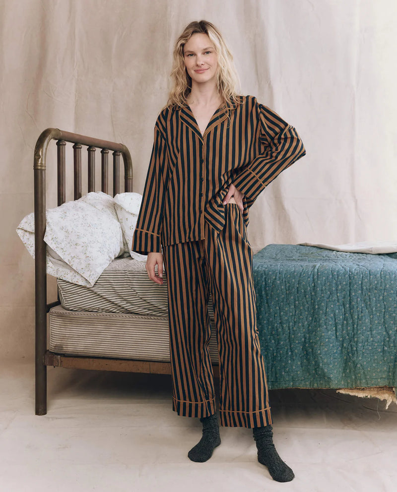 The Great The Easy Sleep Pant Club Stripe