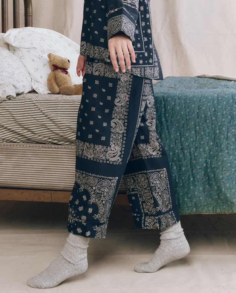 The Great The Easy Sleep Pant Bandana Patchwork