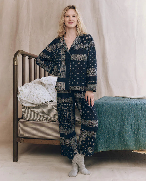 The Great The Easy Sleep Pant Bandana Patchwork
