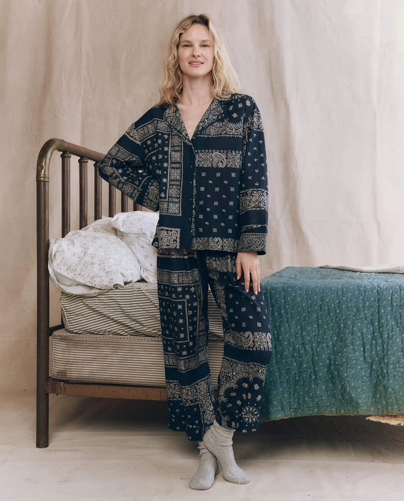 The Great The Easy Sleep Pant Bandana Patchwork