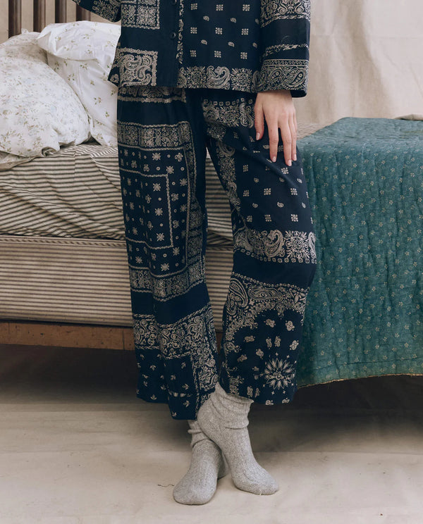 The Great The Easy Sleep Pant Bandana Patchwork