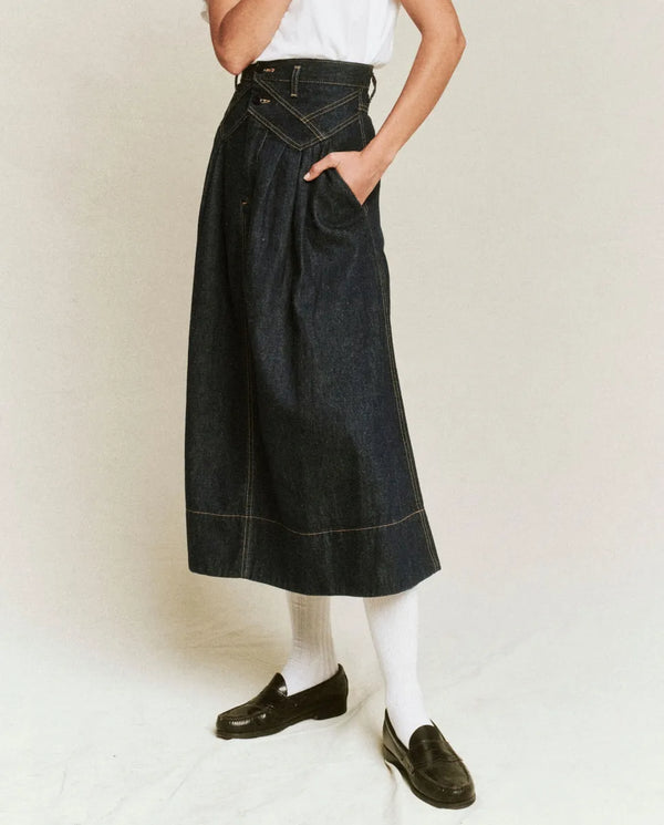 The Great The Field Skirt Rinse Wash