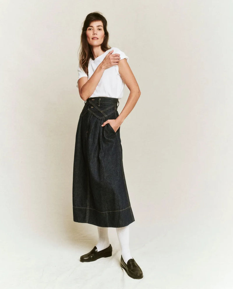 The Great The Field Skirt Rinse Wash