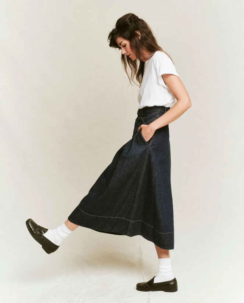 The Great The Field Skirt Rinse Wash