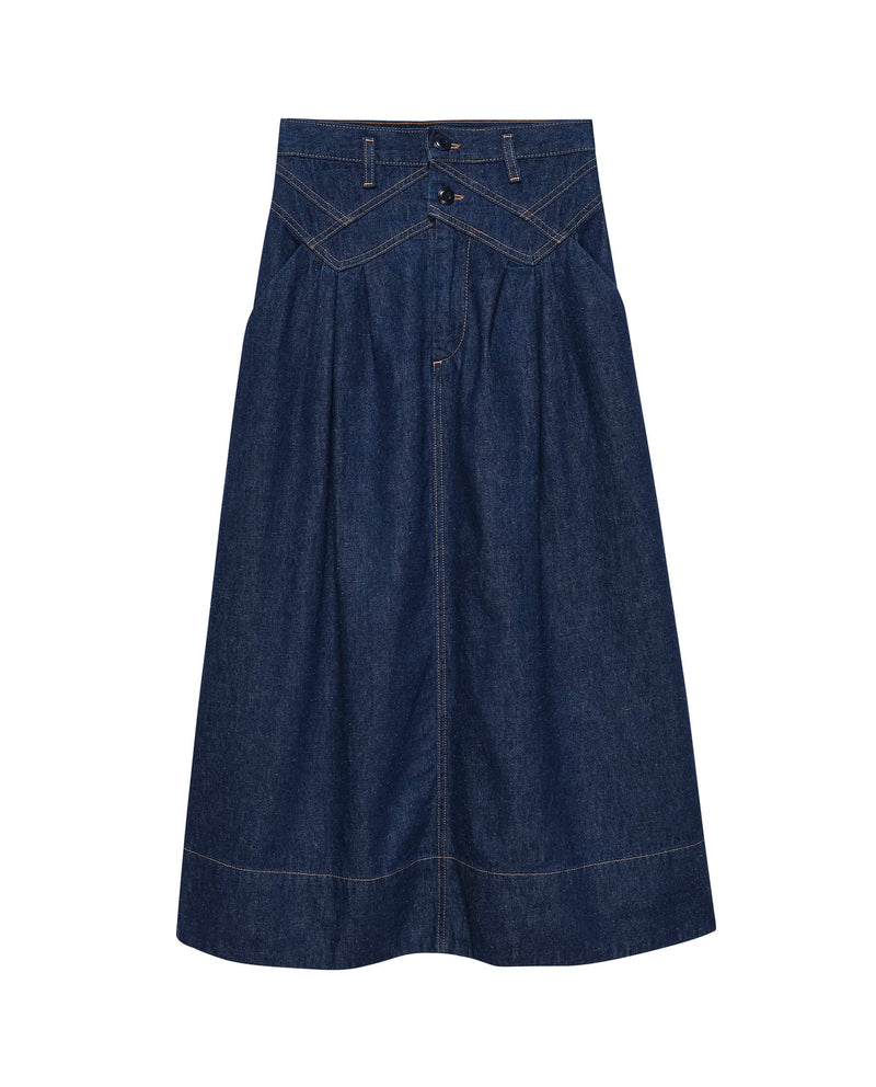 The Great The Field Skirt Rinse Wash