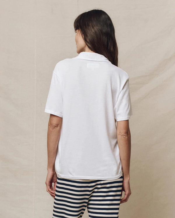 The Great The Lacrosse Polo True White