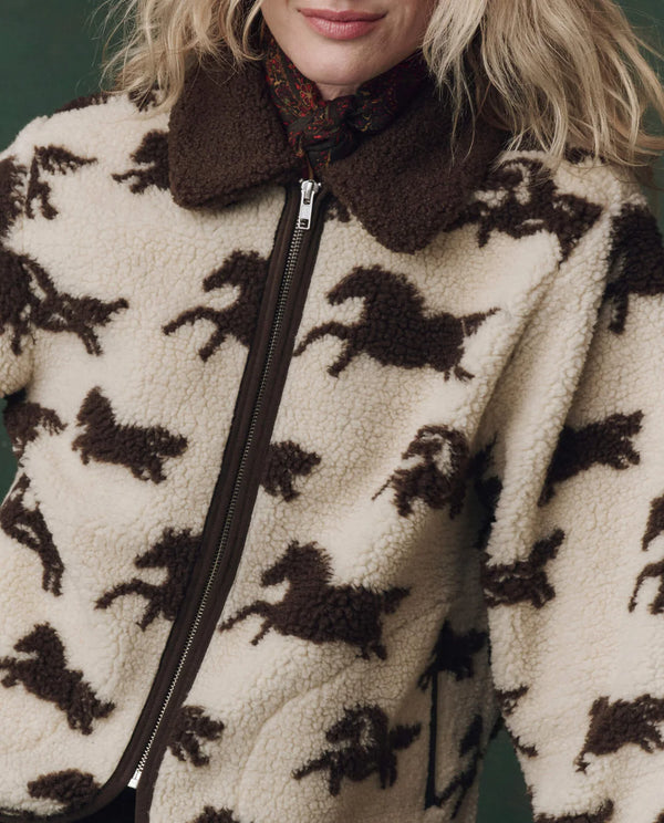 The Great The Pasture Jacket Cream With Hickory