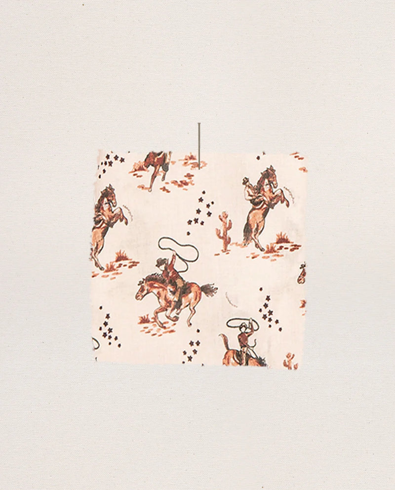 The Great The Square Pajama Short Cream Cowboy