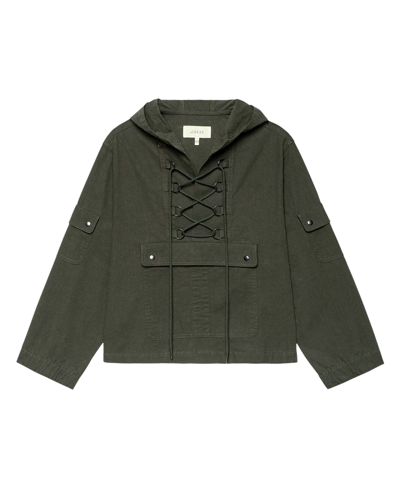 The Great The Utility Pullover Dusty Moss