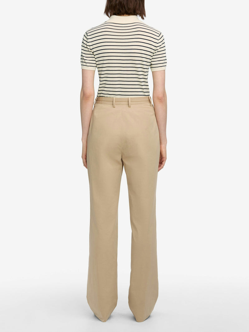 Frame The Keyhole Polo Cream Multi