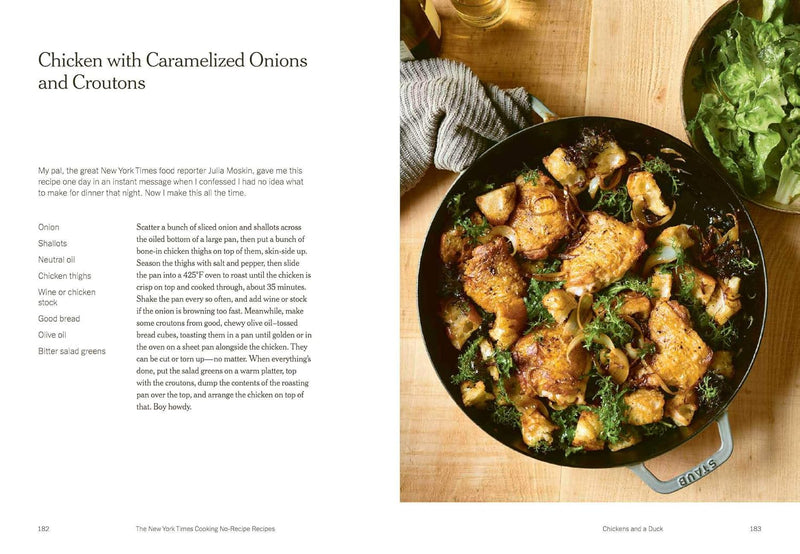 The New York Times Cooking NoRecipe Recipes [A Cookbook]