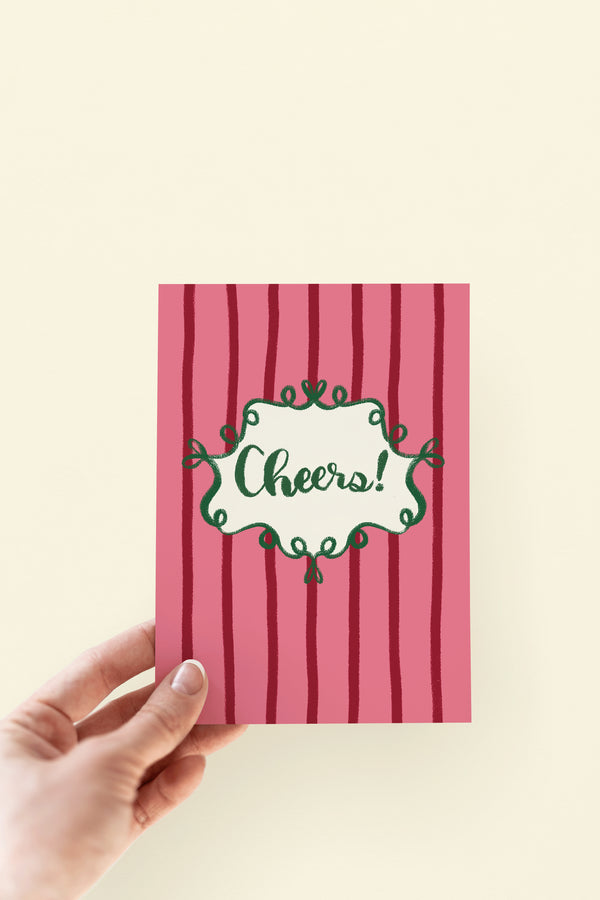 The Shelley Society Cheers! Celebration Congratulations Striped