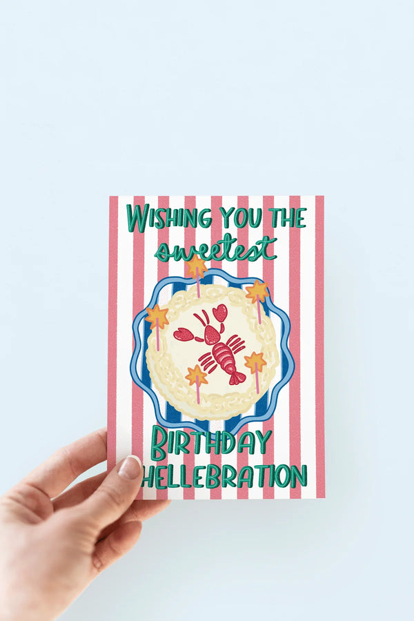 The Shelley Society Sweetest Birthday Shellebration Lobster Cake