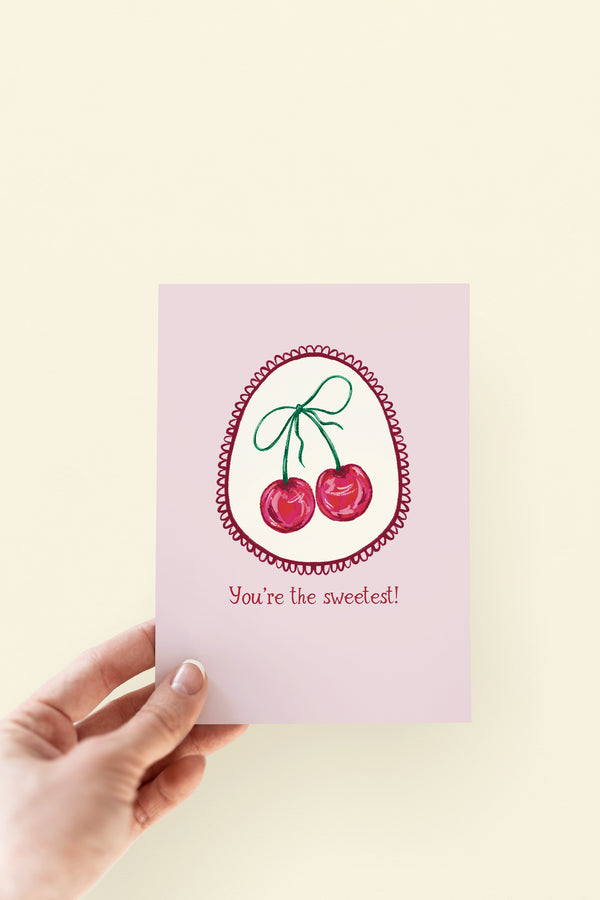 The Shelley Society You're the Sweetest! Cherry Thanks