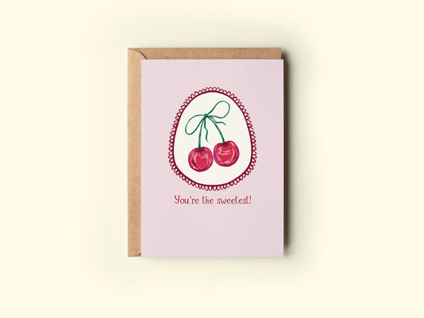 The Shelley Society You're the Sweetest! Cherry Thanks