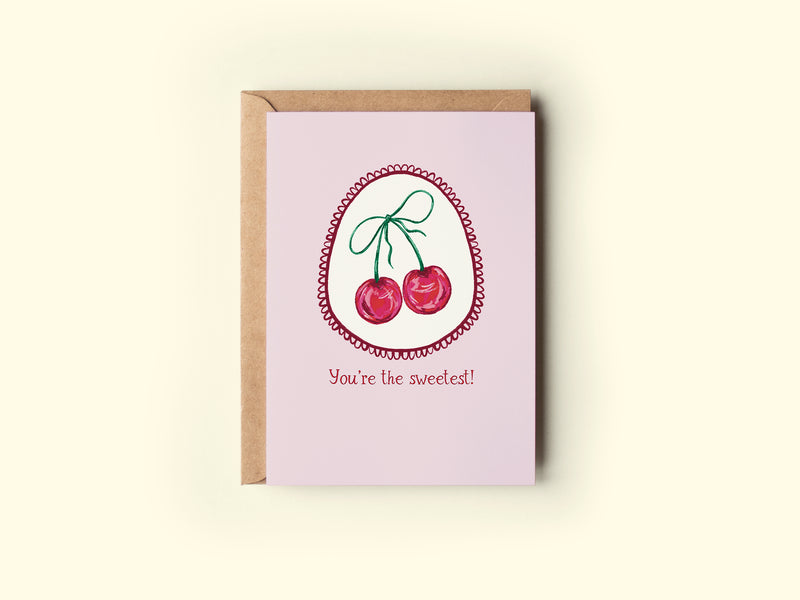 The Shelley Society You're the Sweetest! Cherry Thanks