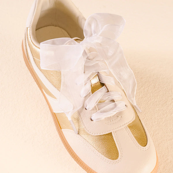 The Darling Effect Step It Up Shoelaces-Sheer