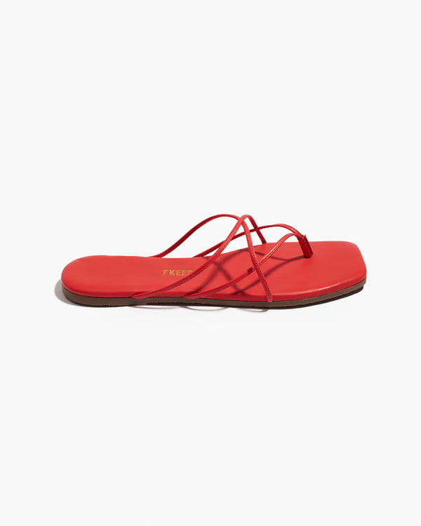 Tkees Square Toe Elle Red