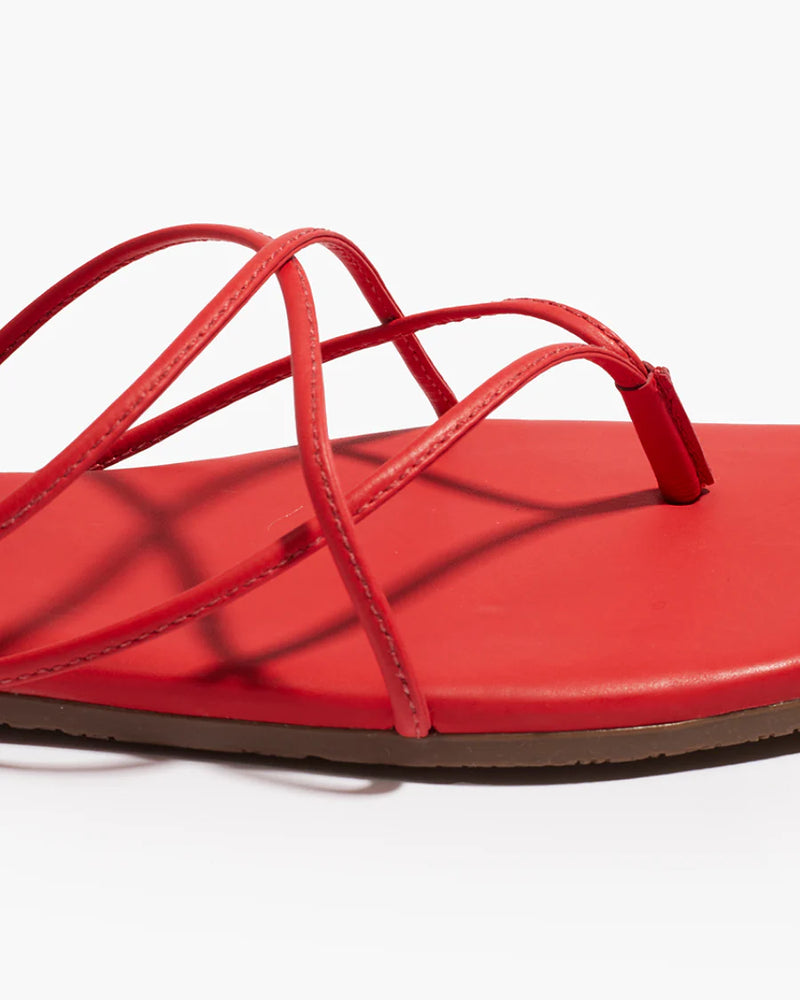 Tkees Square Toe Elle Red