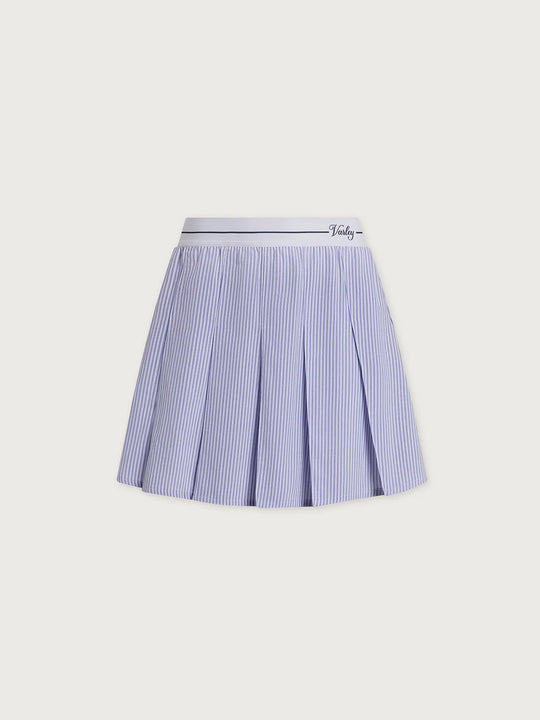 Varley Toyah High Rise Skort 14.5 - Xenon Blue Pinstripe