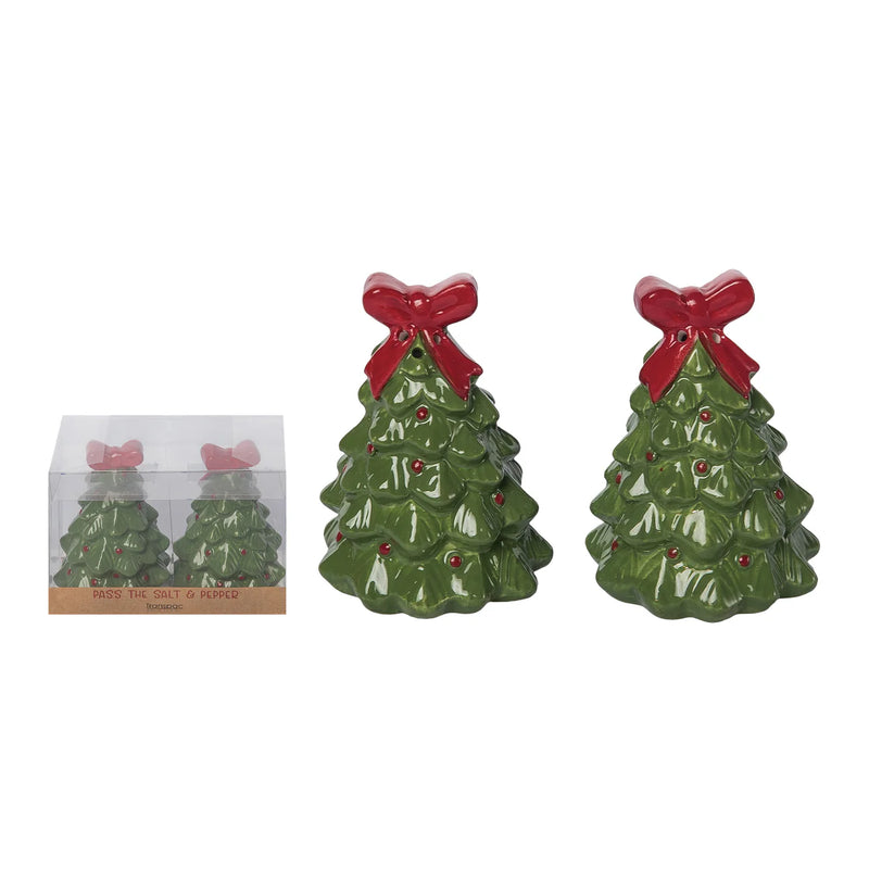 Transpac Dol Holiday Tree S/P S/2