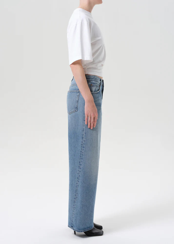 Agolde Twist Low Slung Baggy in Stage