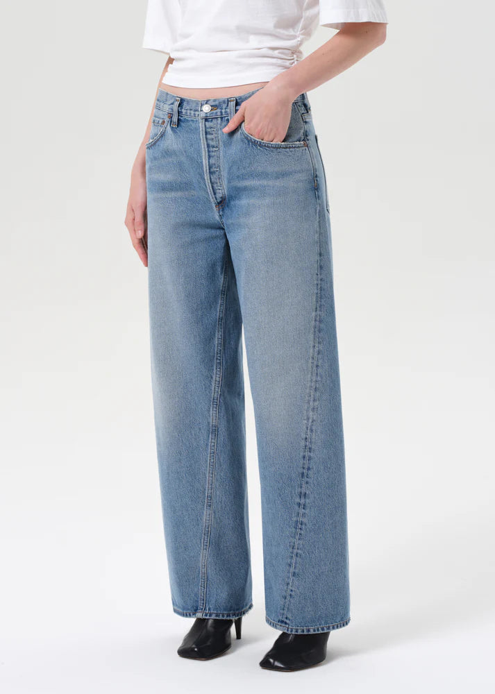 Agolde Twist Low Slung Baggy in Stage