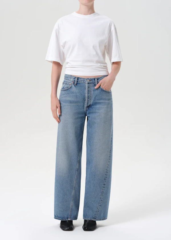 Agolde Twist Low Slung Baggy in Stage