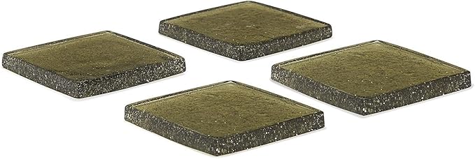 Two's Company Inc S/4 Bubble Glass Coasters