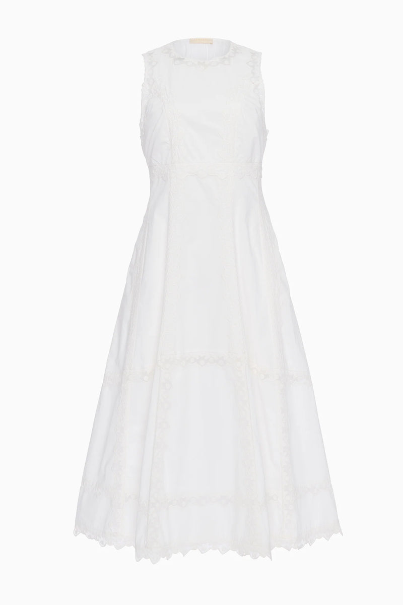 Ulla Johnson Anela Sleeveless Midi Dress Pristine