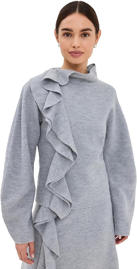 Ulla Johnson Corinna Pullover Heather Grey