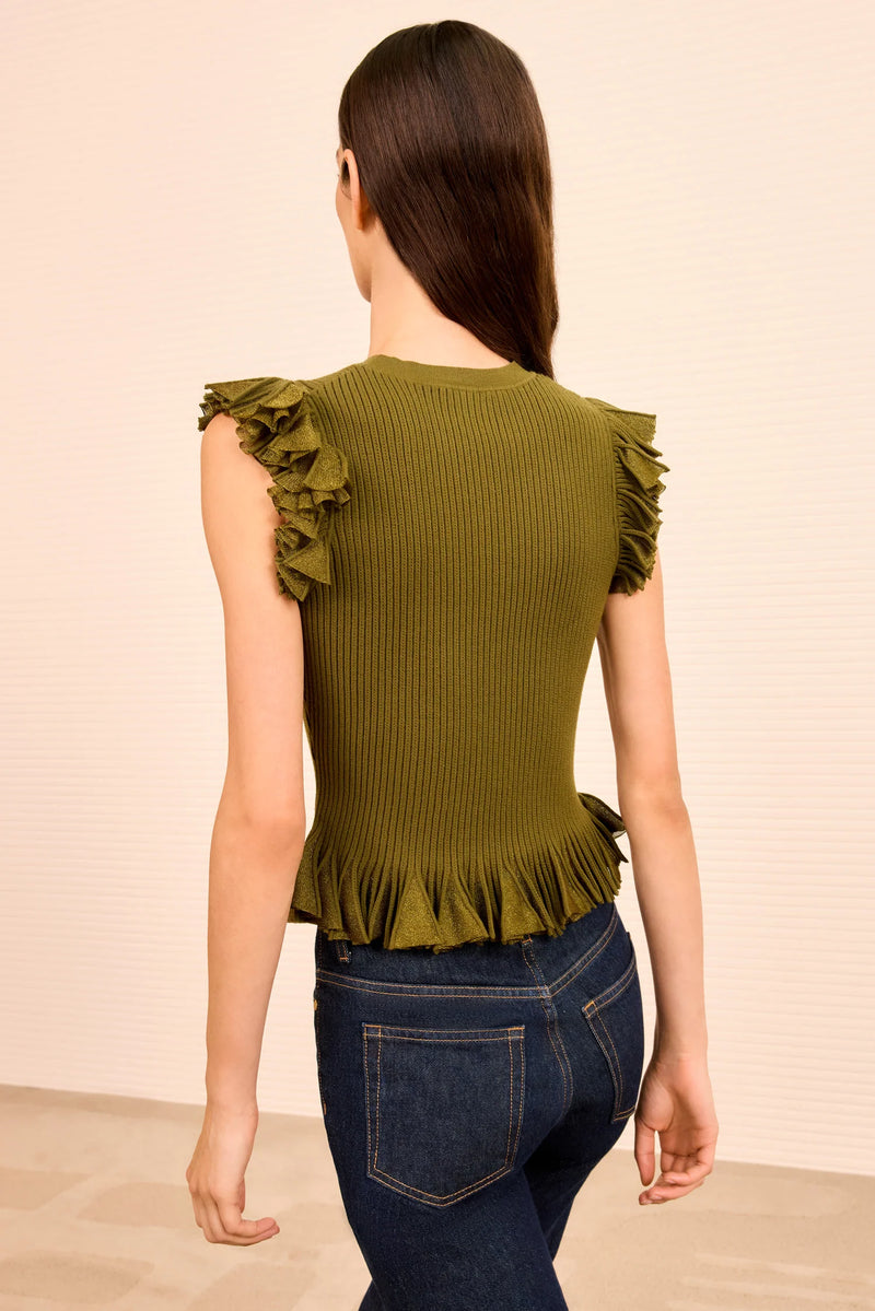 Ulla Johnson Leila Sl Top Olive