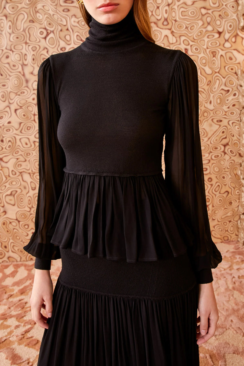 Ulla Johnson Liana Turtleneck Noir