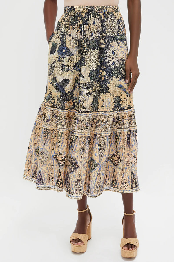 Ulla Johnson Olina Skirt Bellflower