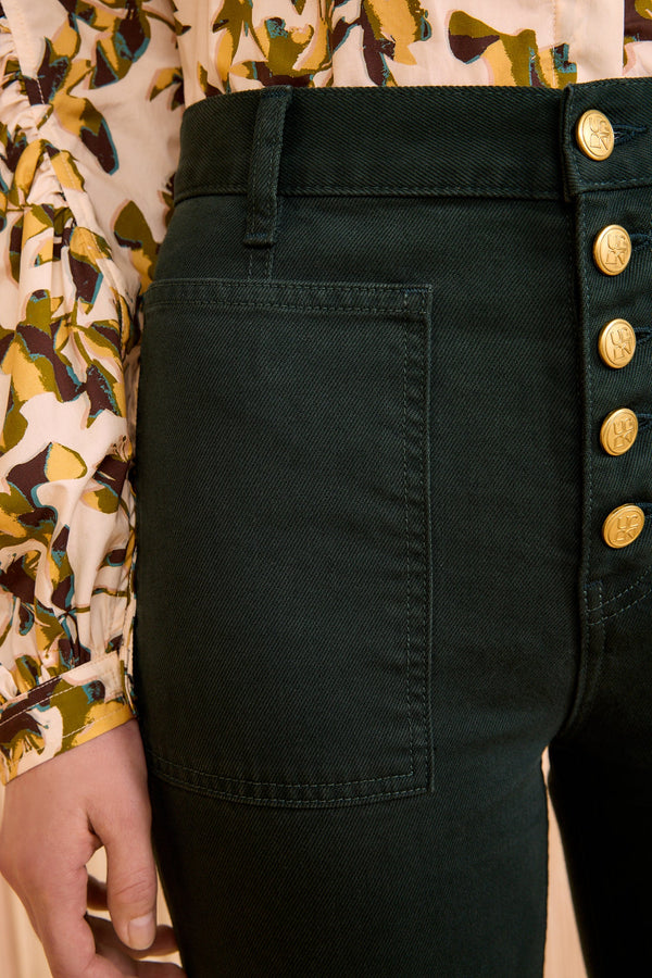 Ulla Johnson The Lou High Rise Jean Hunter