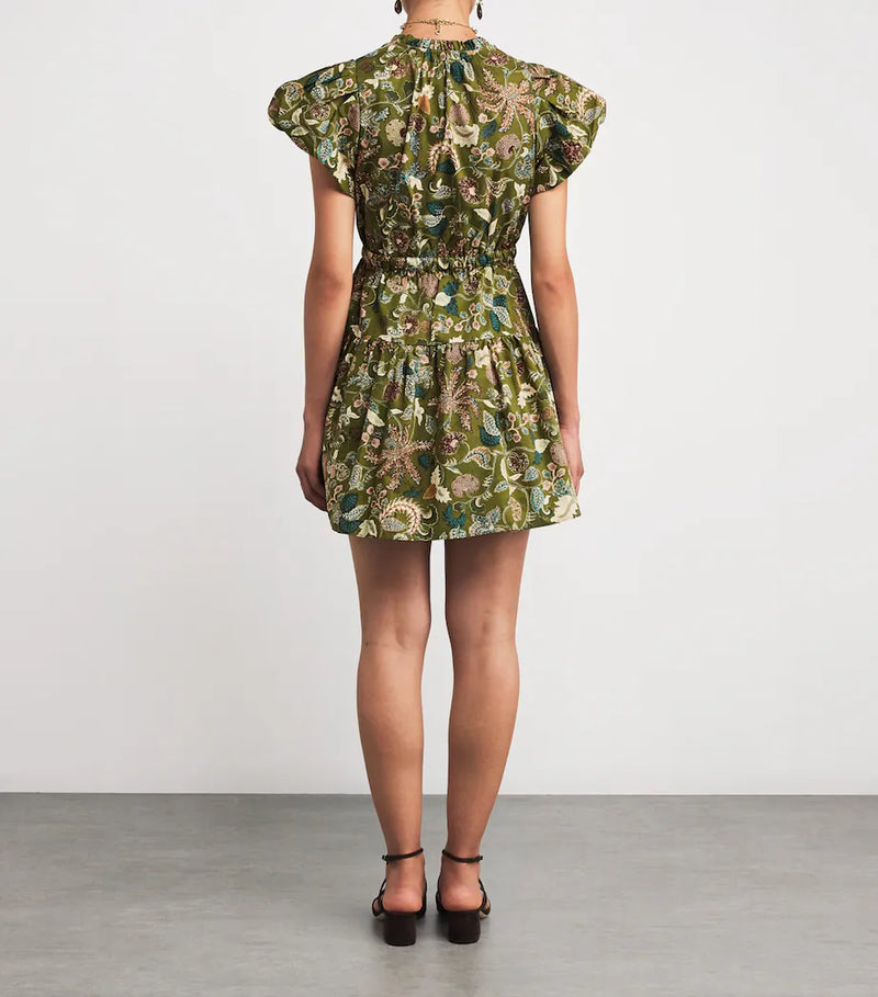 Ulla Johnson Izel Mini Dress Lichen