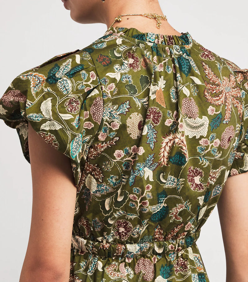 Ulla Johnson Izel Mini Dress Lichen
