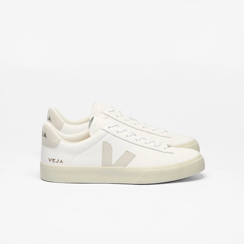 VEJA Campo Leather Extra-Whit_Natural_Nat