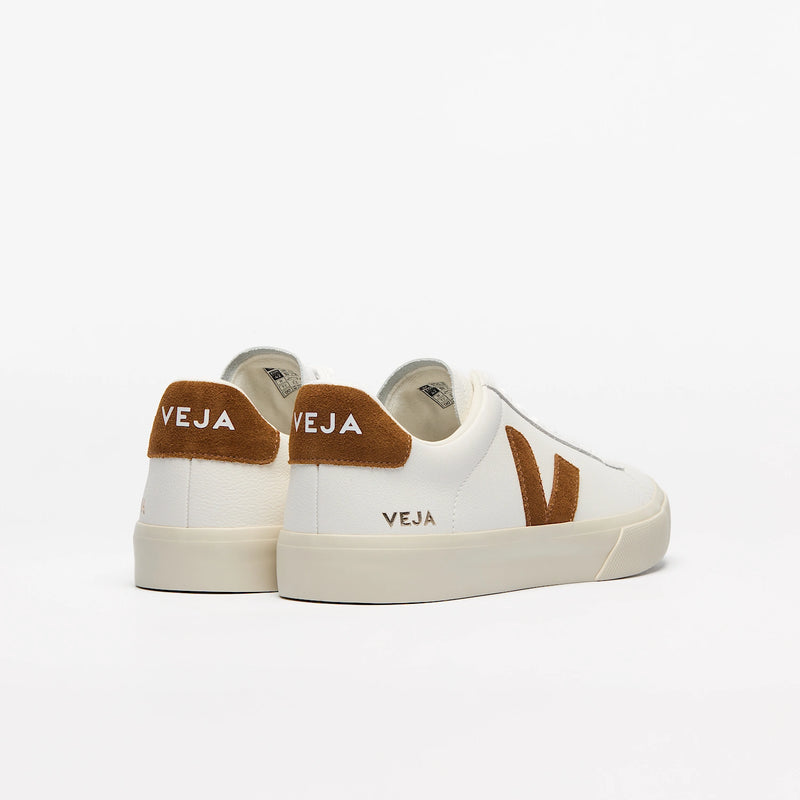 VEJA Campo Leather White_Cognac