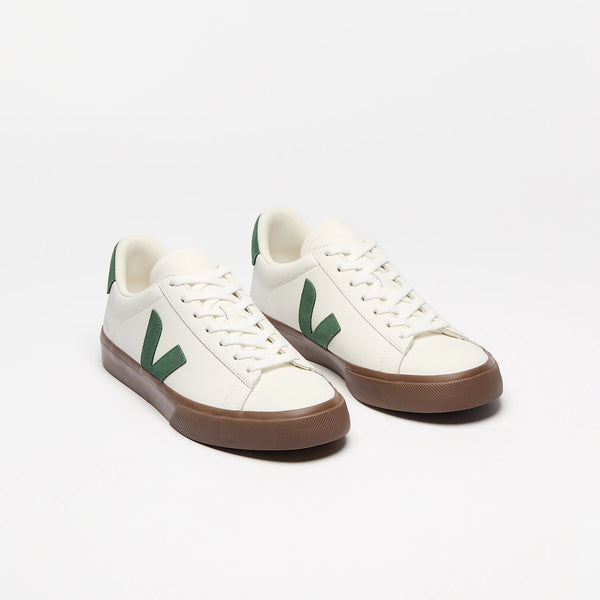 VEJA Campo Leather White_Cyprus_Bark