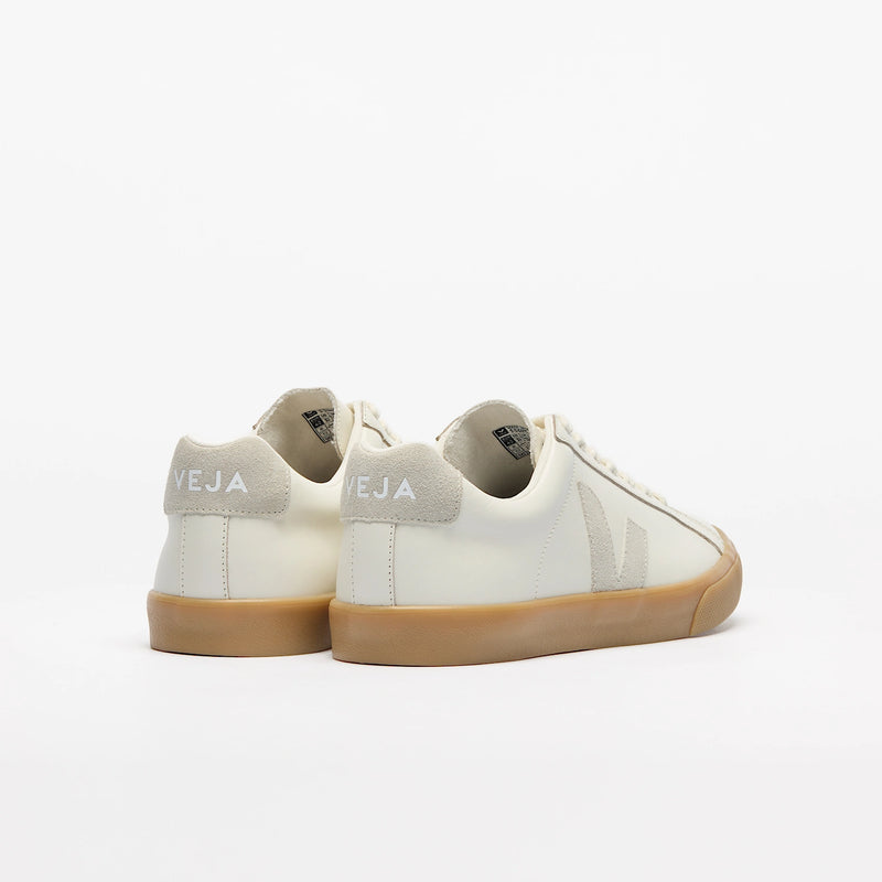 VEJA Esplar Logo Leather Pure_Natural
