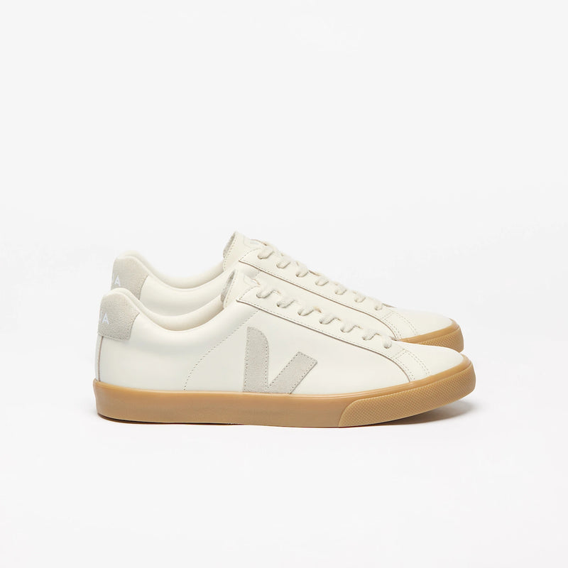 VEJA Esplar Logo Leather Pure_Natural