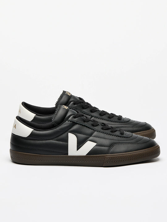 VEJA Panenka O.T Leather Black_White
